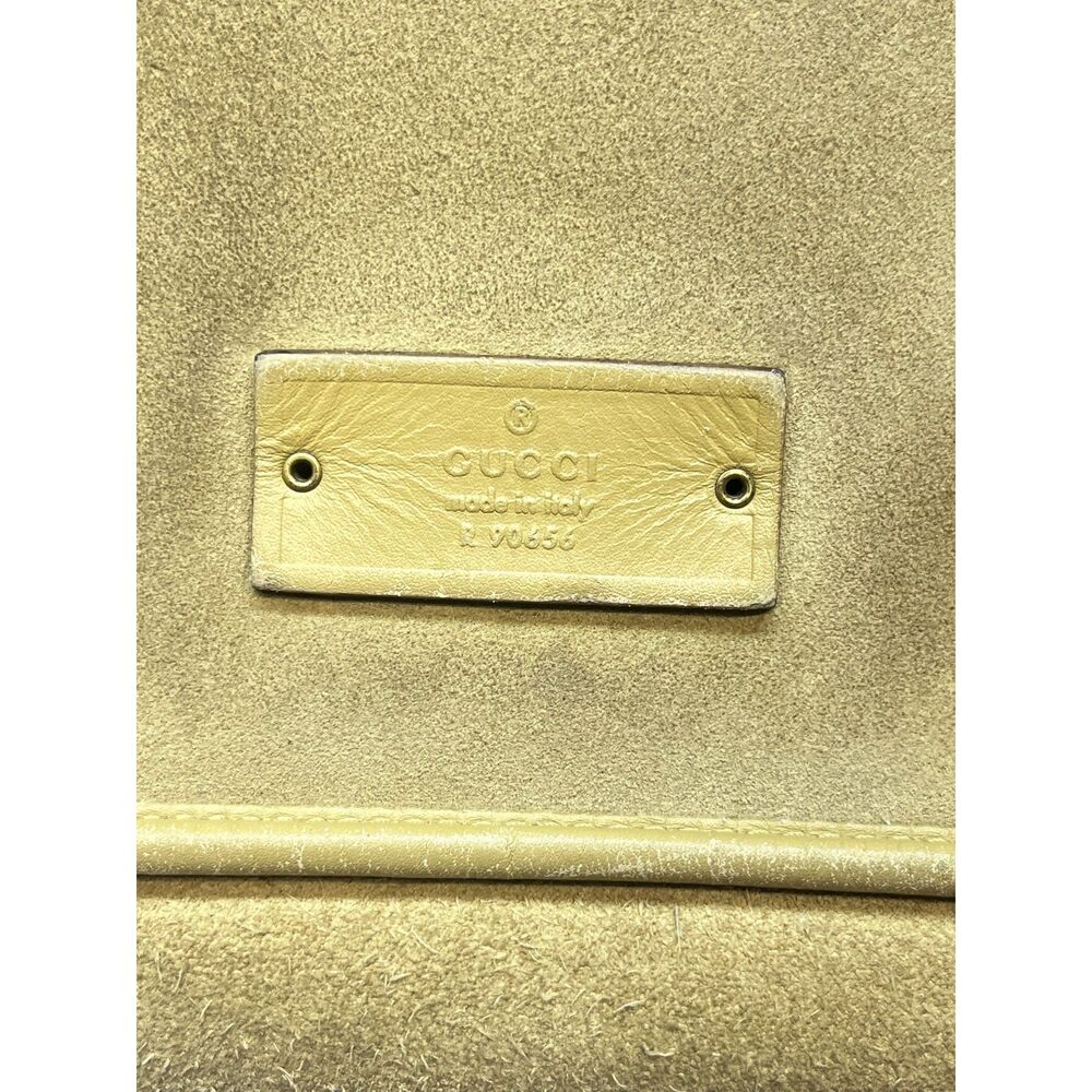 GUCCI* Leather tote bag - Picture 5 of 10